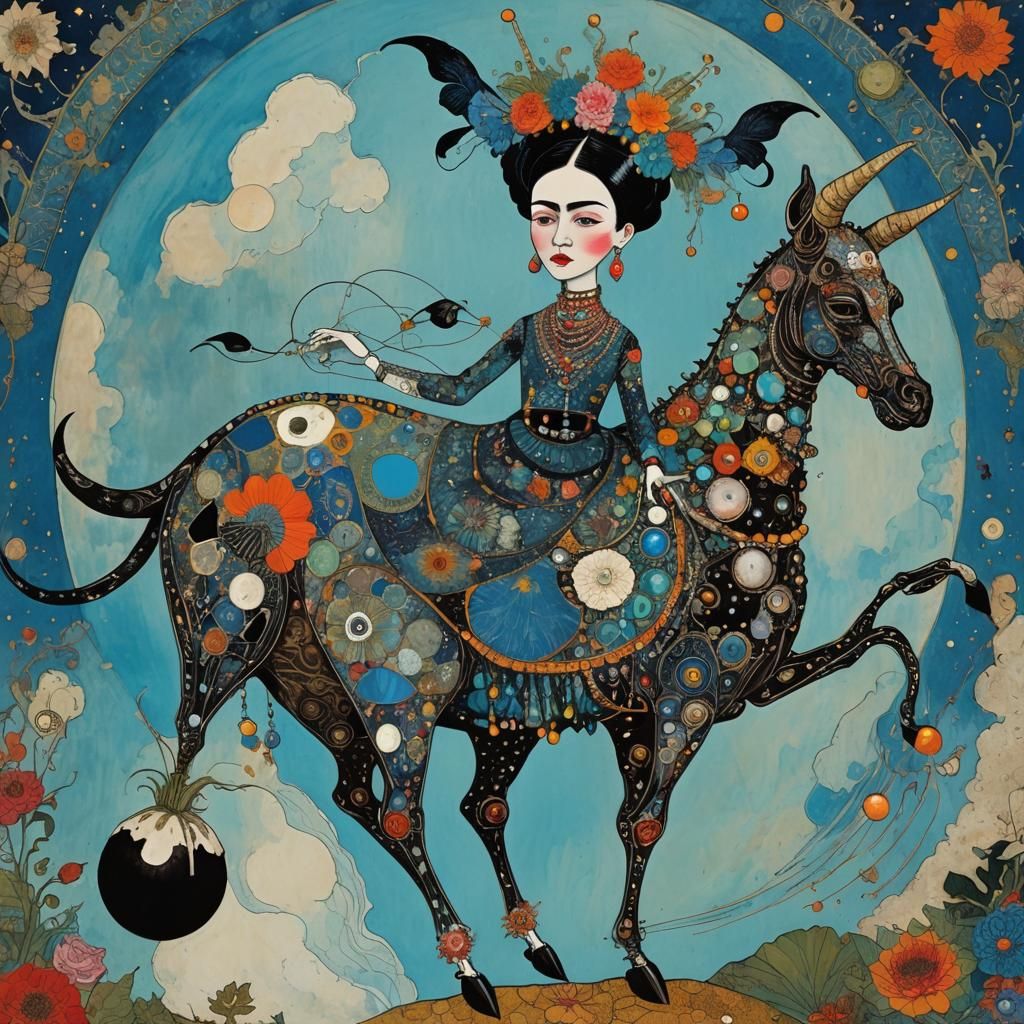 Funky Alien Female: Gothic Romanticism and Surreal Texture