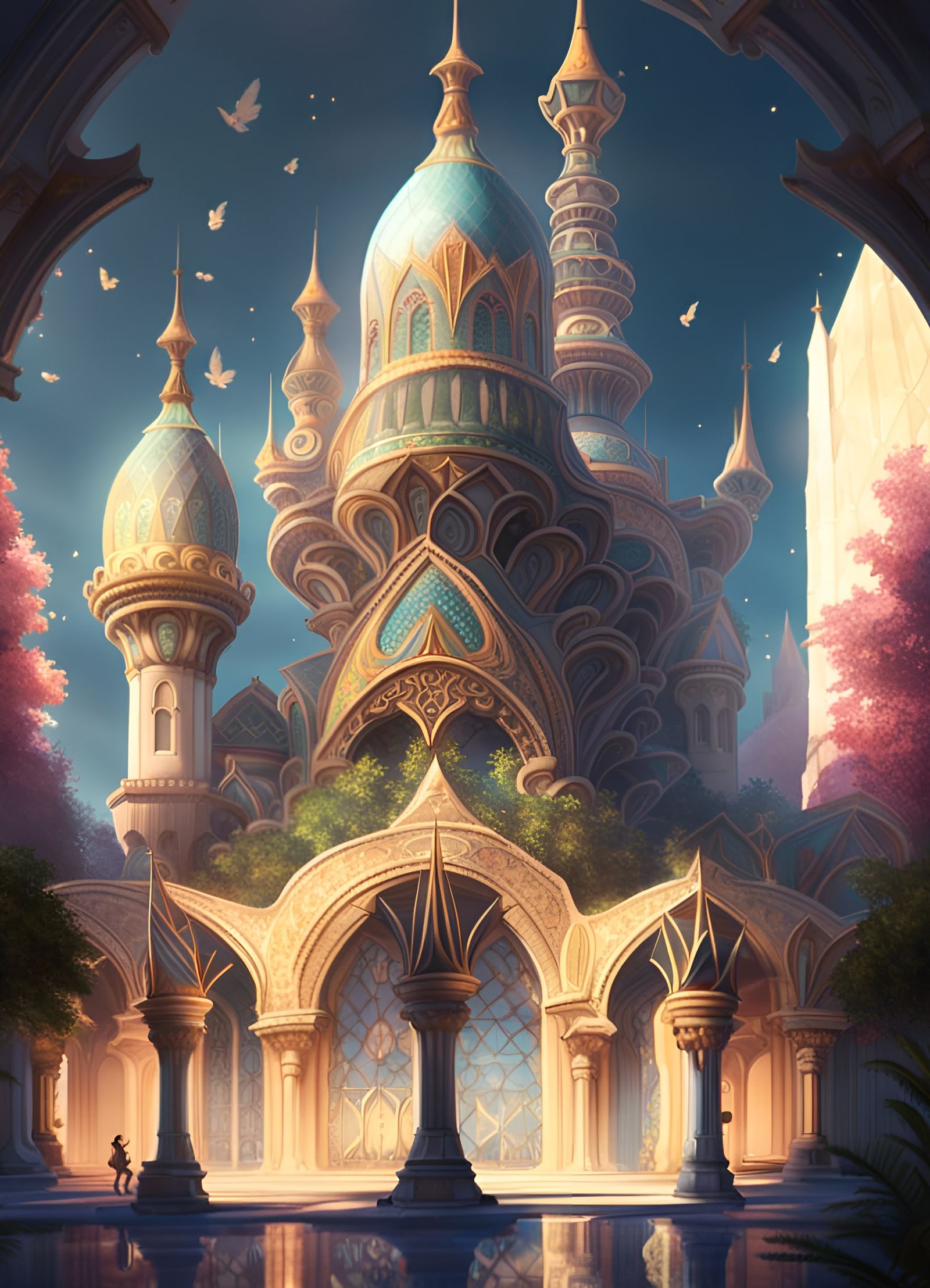 Queen Mab's Palace: A Shimmering Fairy Tale Castle