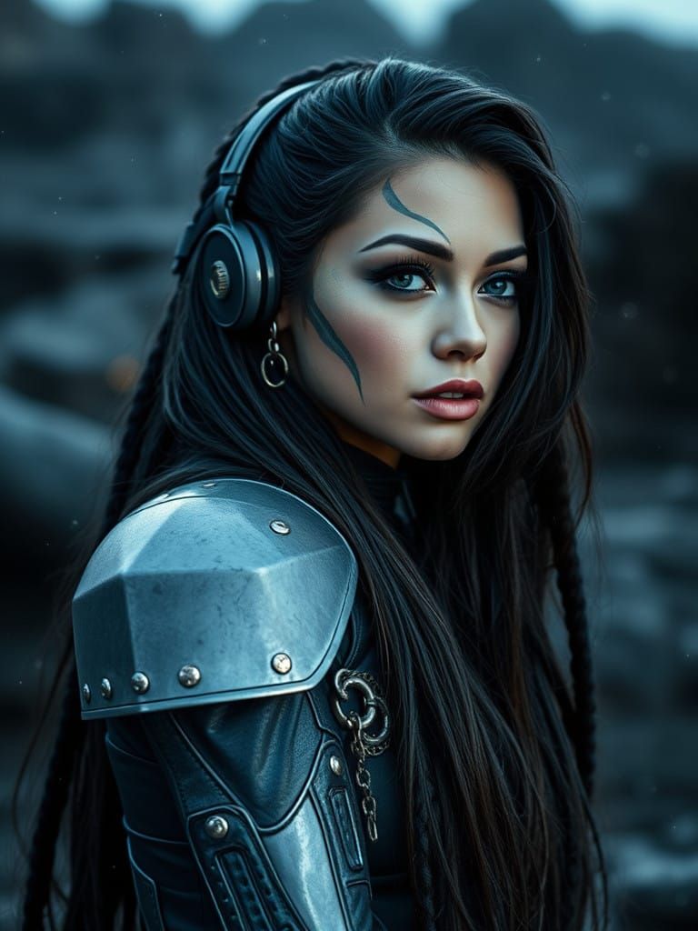 Demi Lovato as an Alien