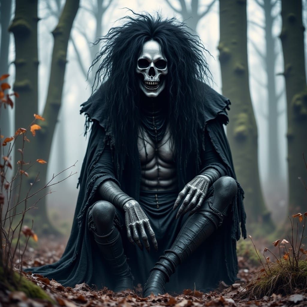 Creepy Gothic Creature Yearns for Cuddles