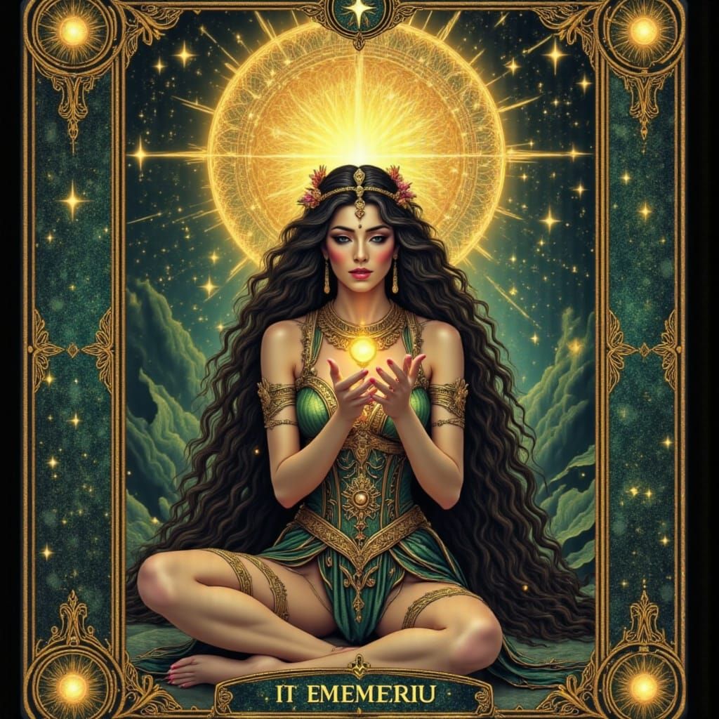 Surreal Fairy in Woods as Salvador Dali Art