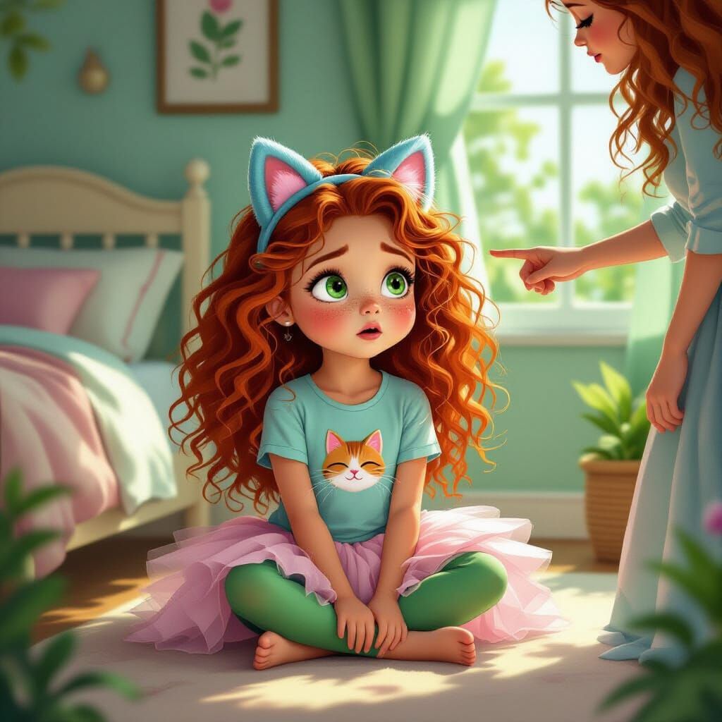 Black Girl Imagines Jungle Bedroom, Refuses Nap