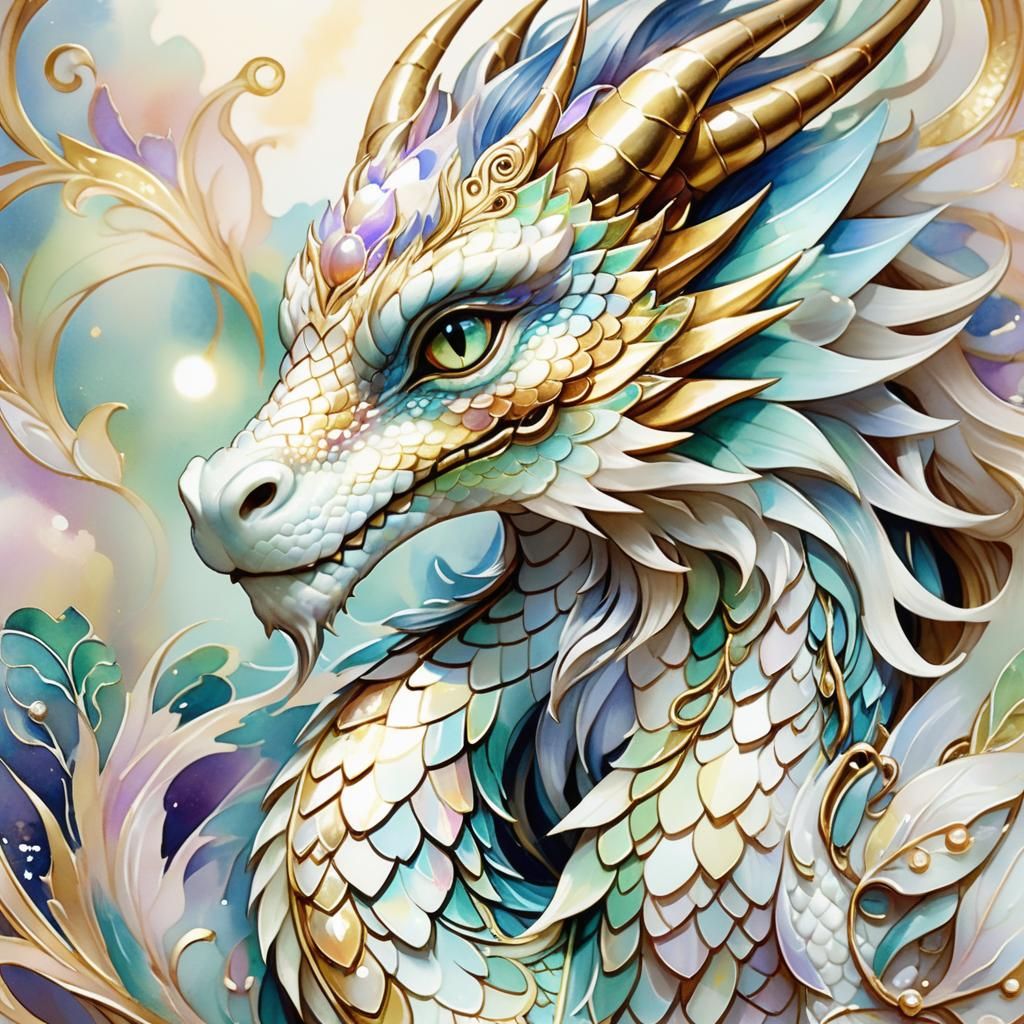 Pearl dragon