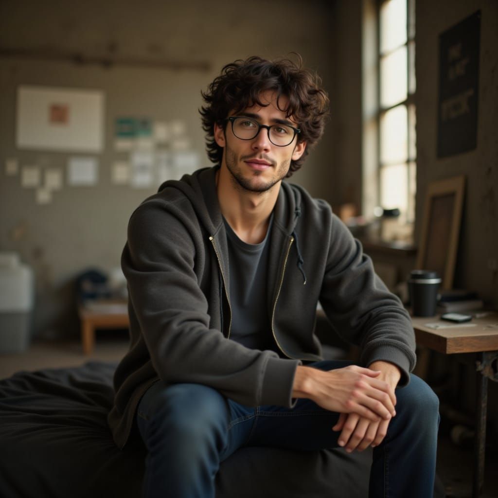 Magnetic Man in Industrial Setting