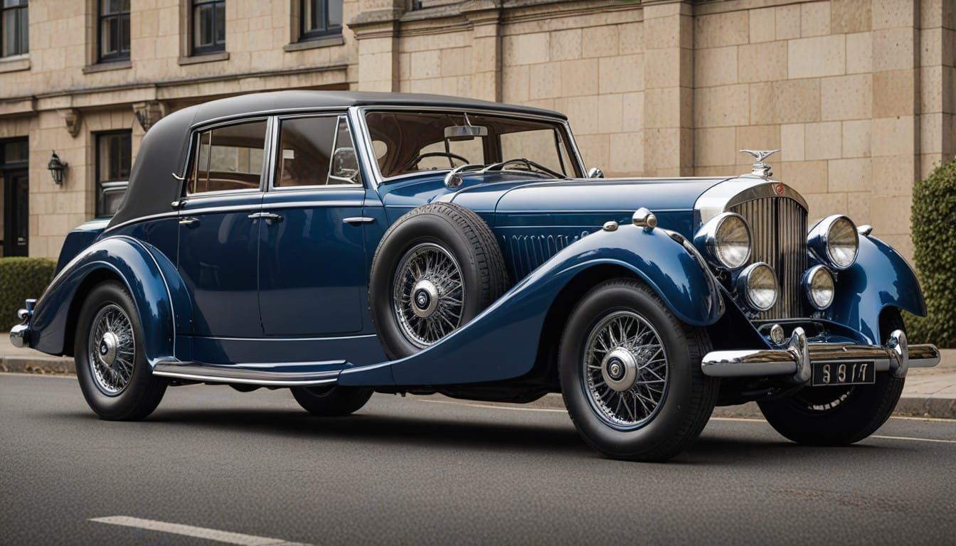 1953 Bentley Special: Blue Train Style Photo