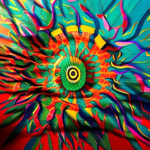 African abstract design