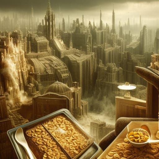 Epic Cinematic Cereal: Digital Matte Painting