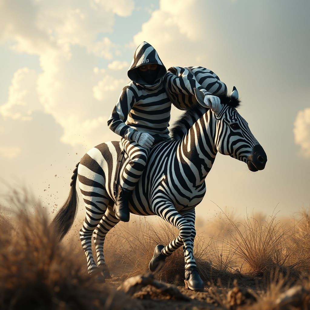 striped