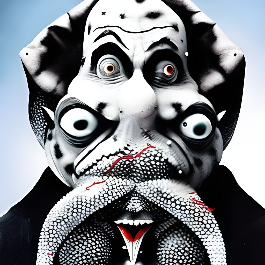 Hybrid Walrus Creature in Intricate Art Style