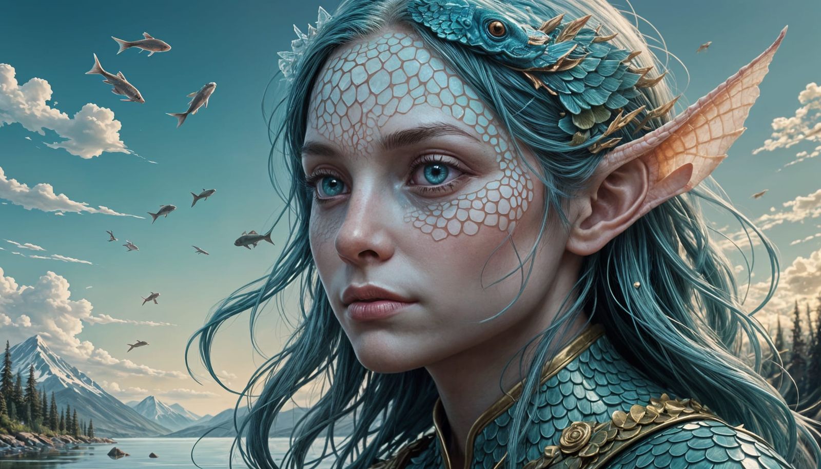 Ethereal Aquatic Elf Hybrid