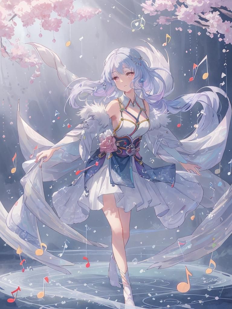 Fox Dancer in Prismatic Magical Motion