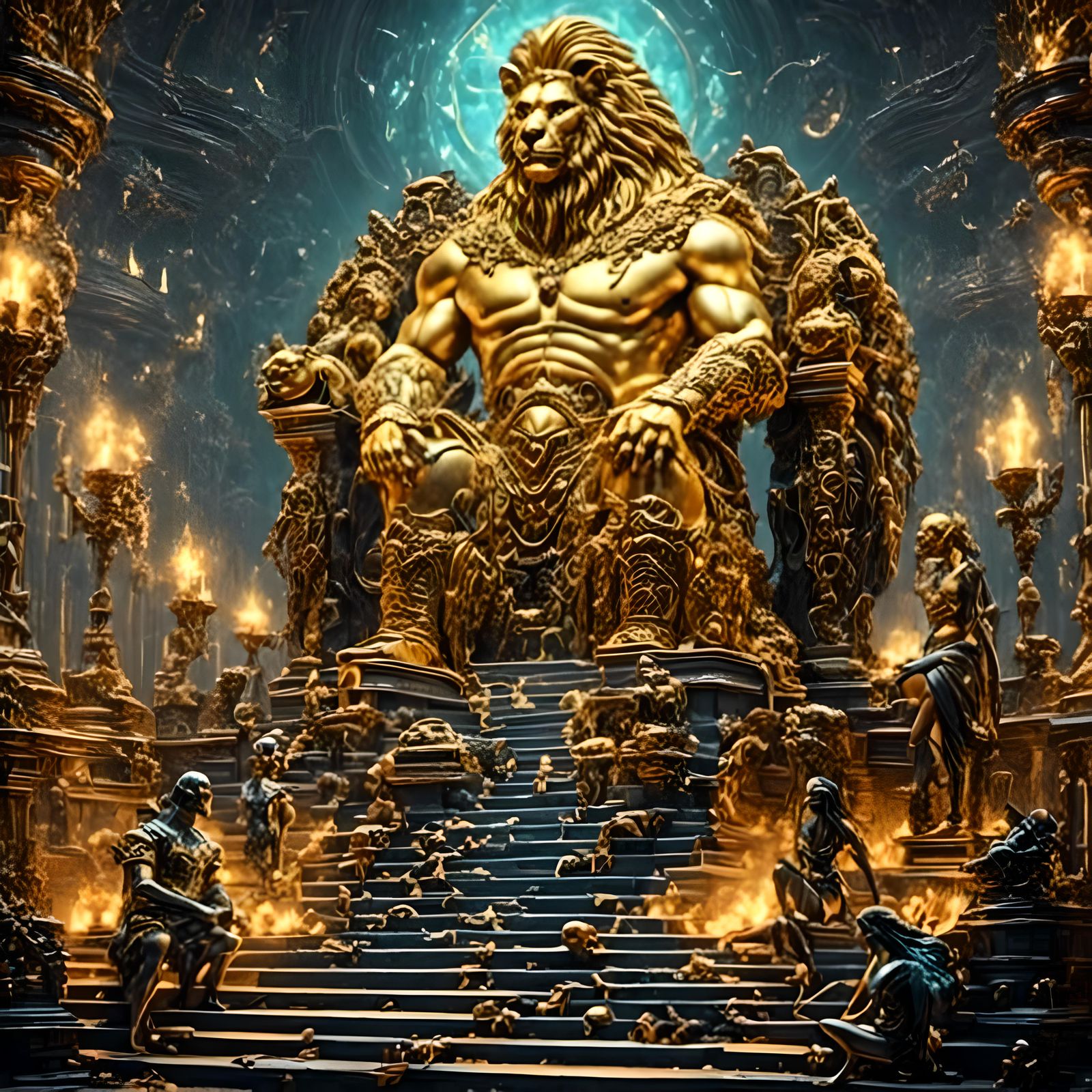 Hyperrealistic Creatures in a Colorful Post-War World