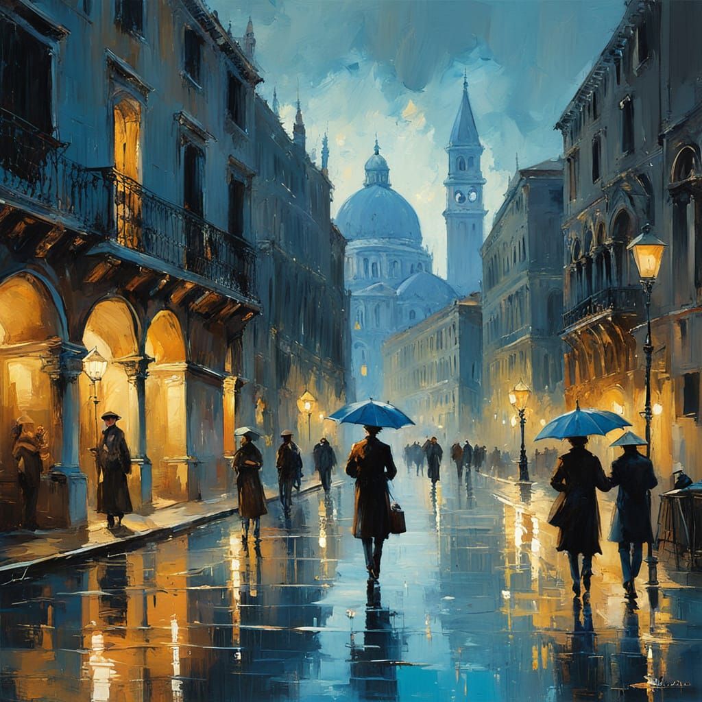 A Walk Through Venice Streets