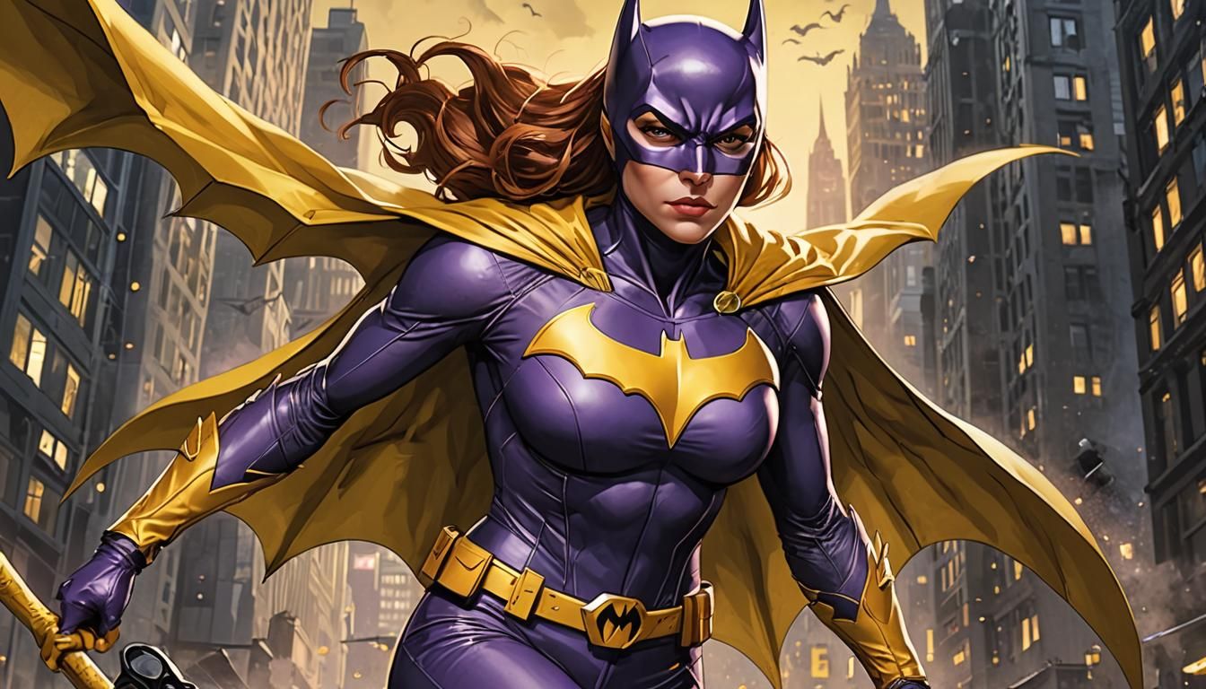 Batgirl's Athleticism and Agility in Gotham City