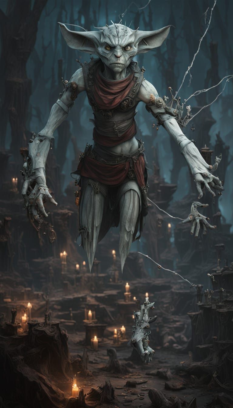 Reimagined Ahsoka as Cybernetic Horror in a Dark Steampunk W...