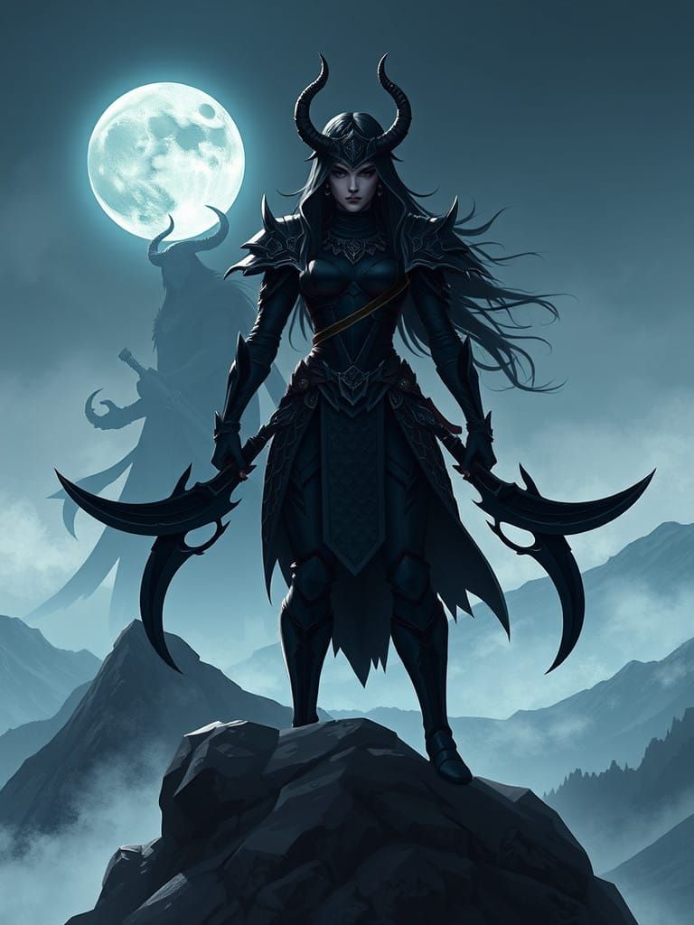 Akali, Deadly Ionia Assassin, Strikes Alone in Dark Armor