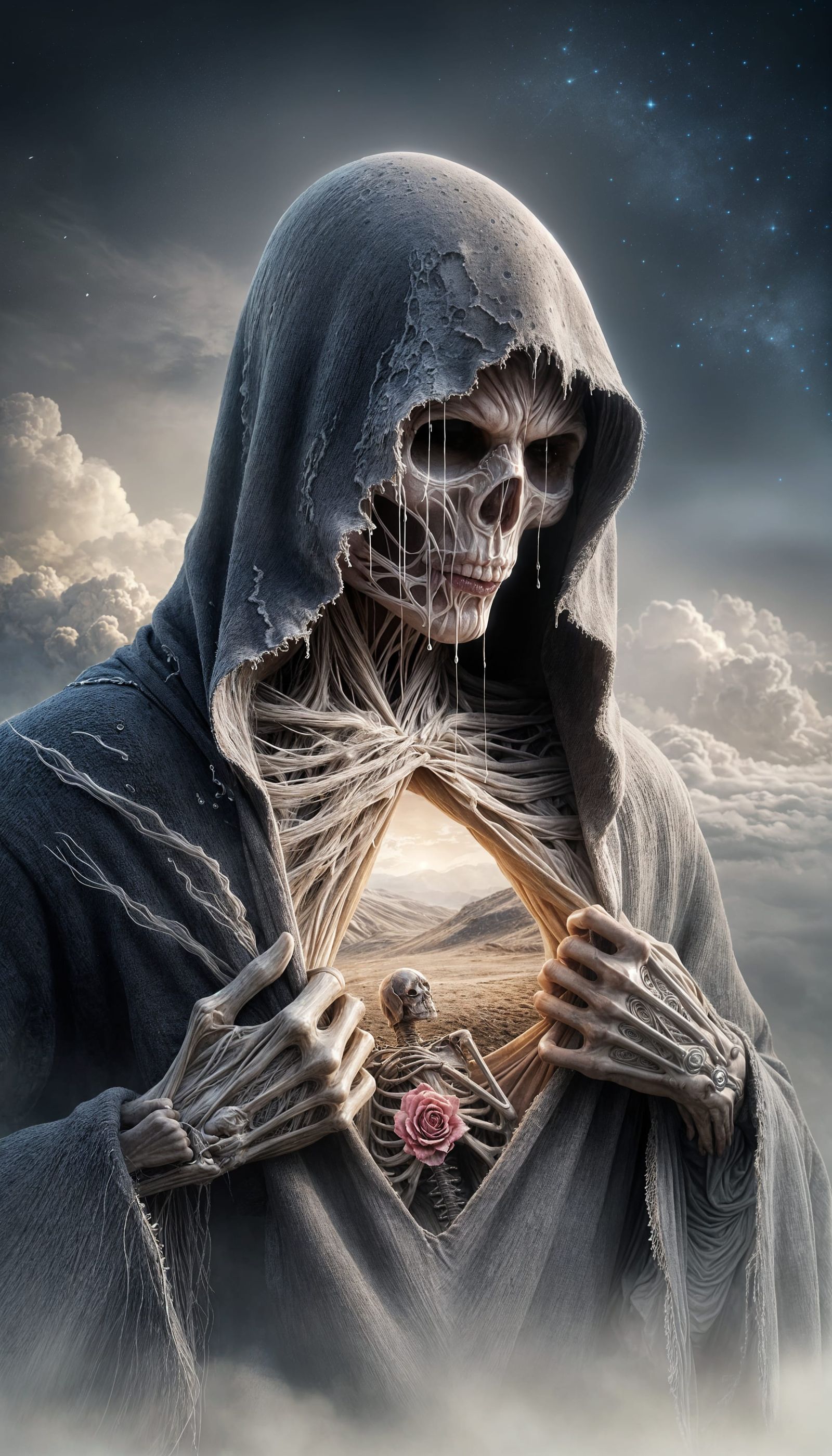 No more tears, my heart is dry. I don't laugh and I don't cr...