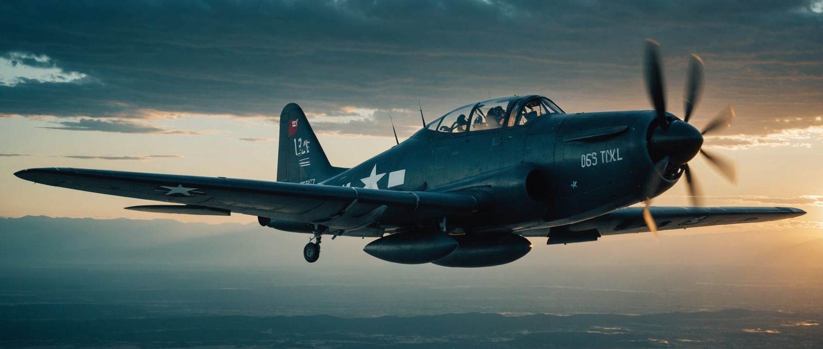 Grumman Hellcat: Cinematic Film Still
