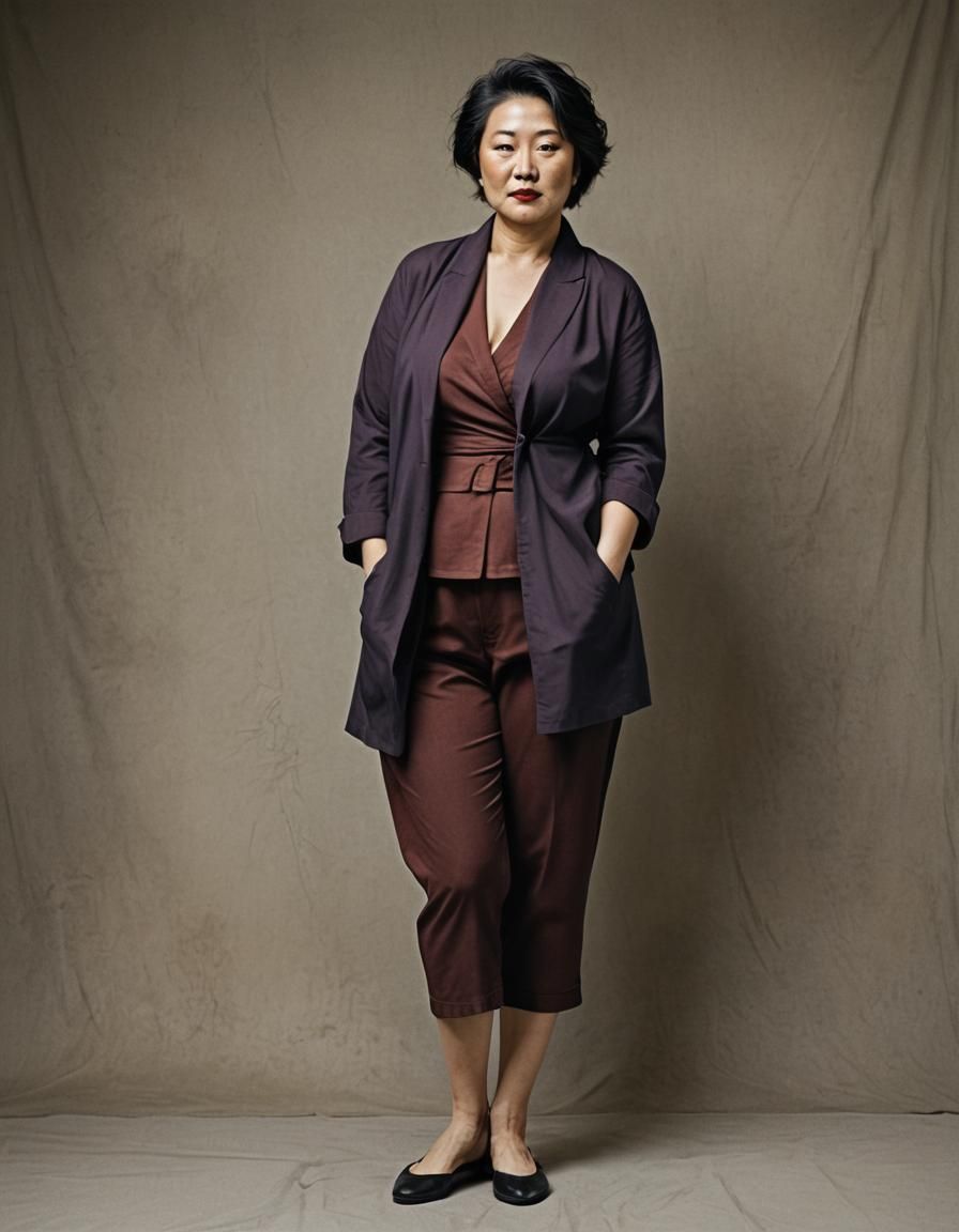 Woman portrait by Mishima Tetsuya and Kesja Tabaczuk