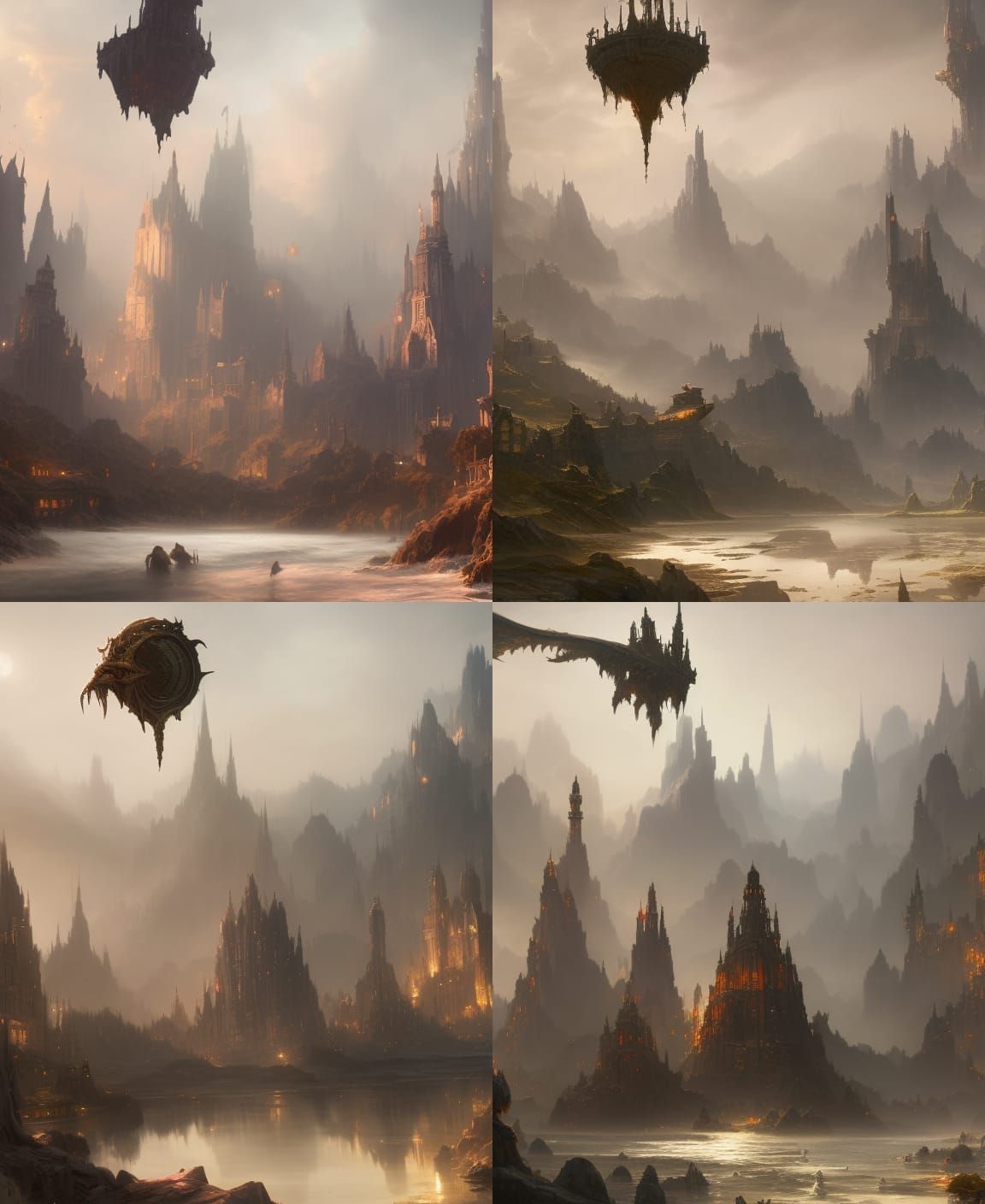 Dark Fantasy Concept Art in Unreal Engine