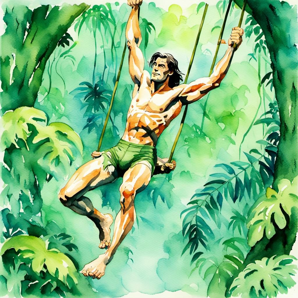 Swinging tarzan