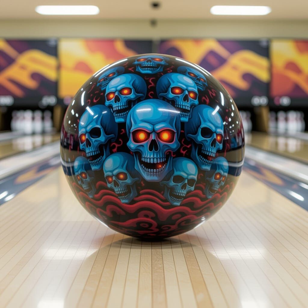Cursed Souls Inside Bowling Ball