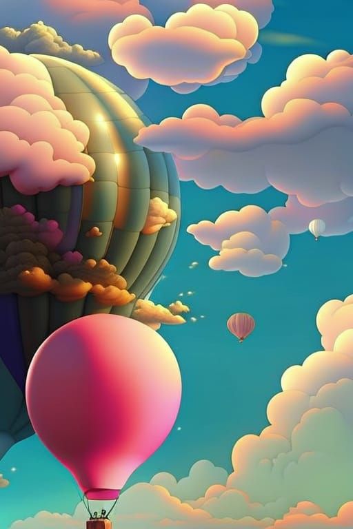 Hot air balloons