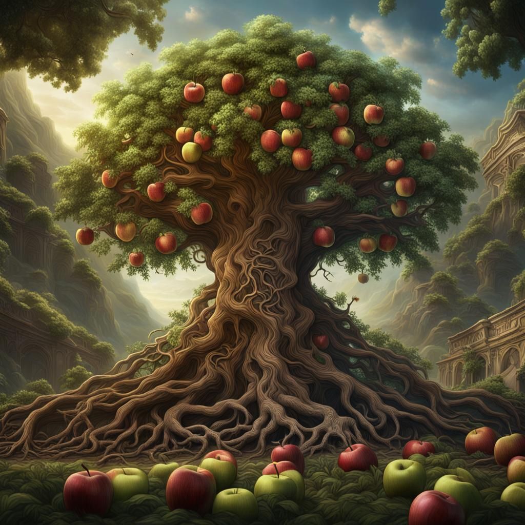 Tree of Life: Adam and Eve in Fantasy Art