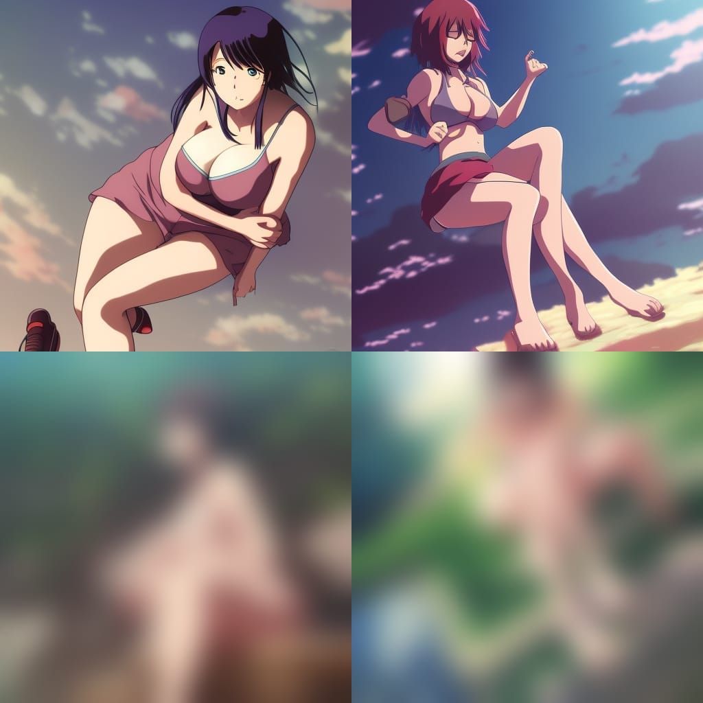 Anime Girl in Studio Ghibli Style, 8k Resolution