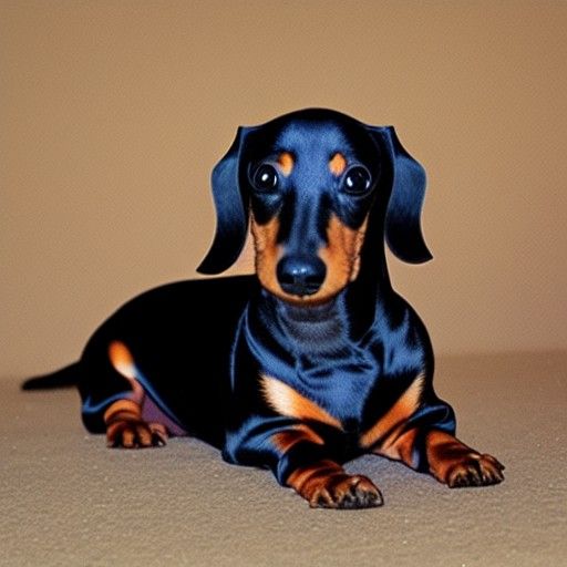 AI-Generated Dachshund Image