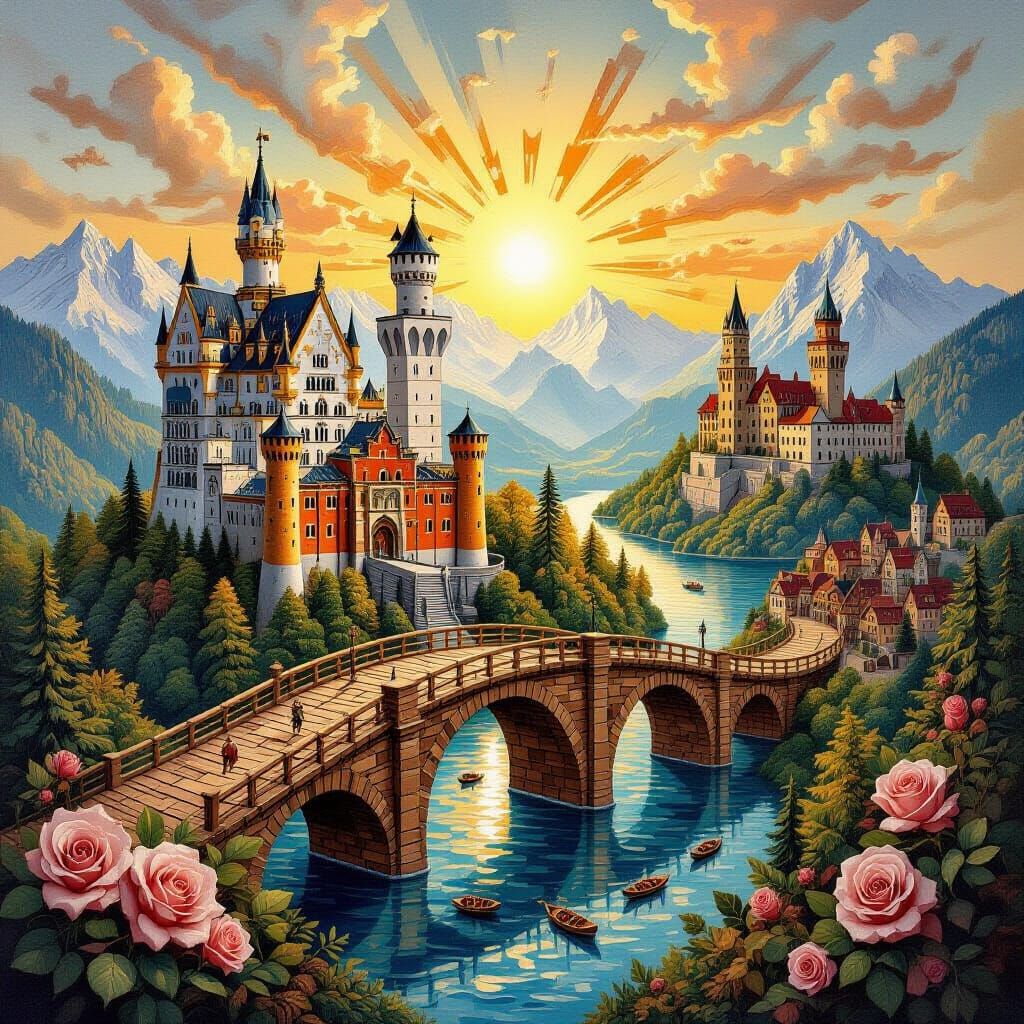 Melting Castles Carved From Wood Shavings