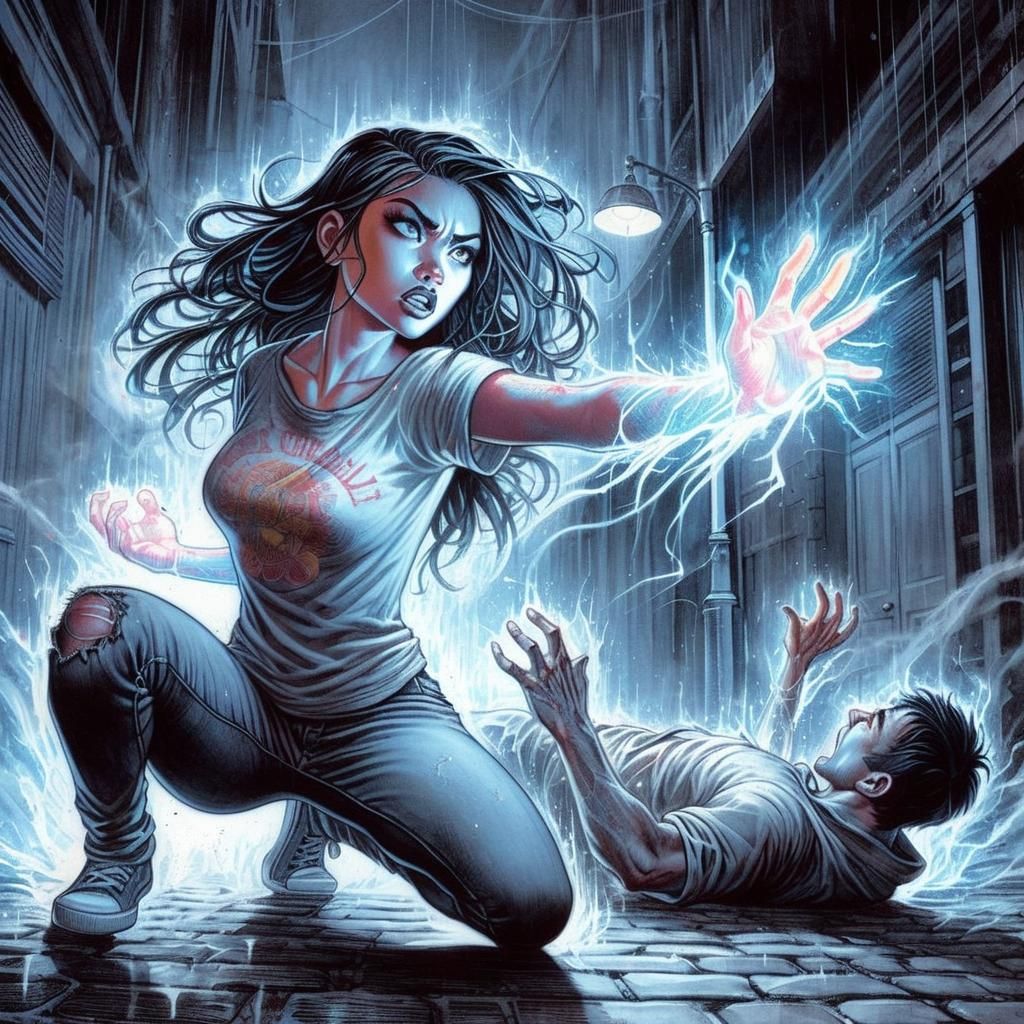 The Electric Blue of a Neon Son - Part 5