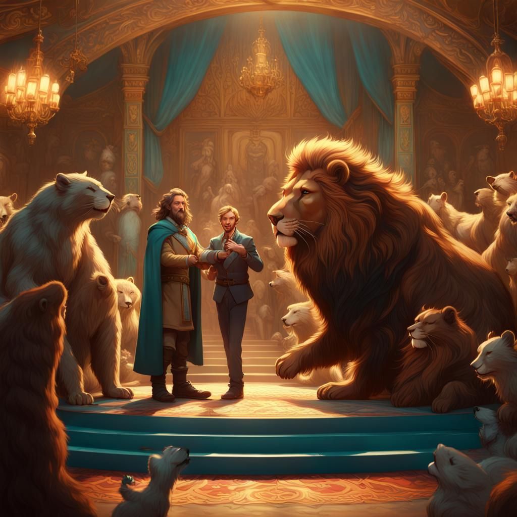 Aslan Crowns Mr. Beaver: Narnia Award Ceremony