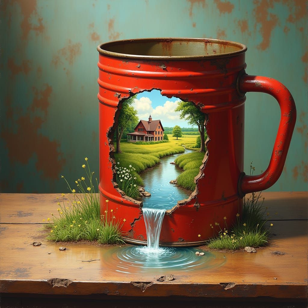 16: A few dollars in a coffee can My old trucks still runnin...