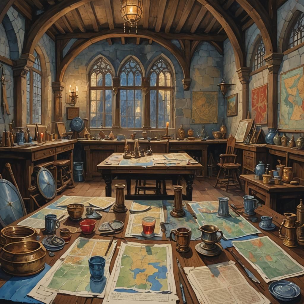 Medieval War room