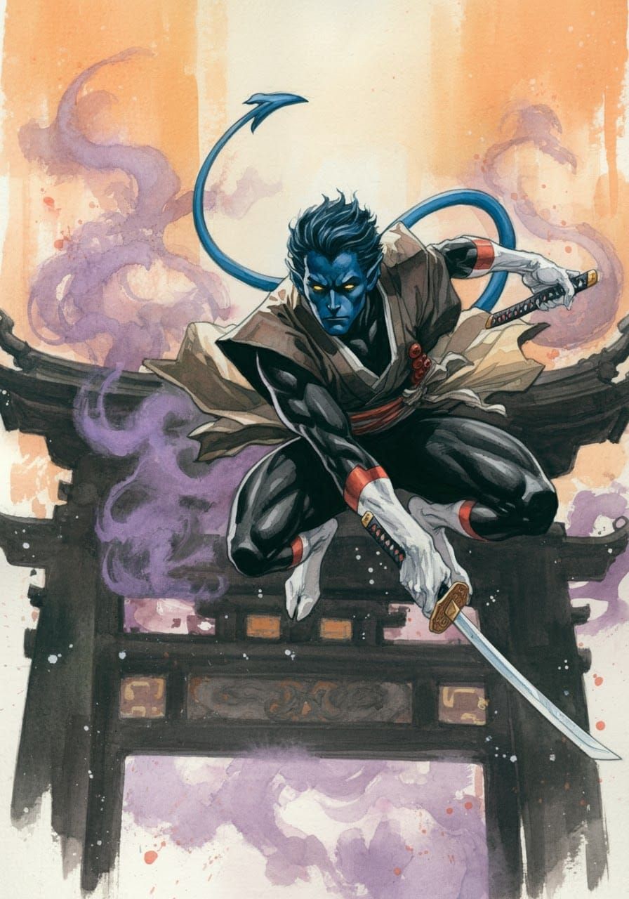 Japanese Nightcrawler by Peach Momoko