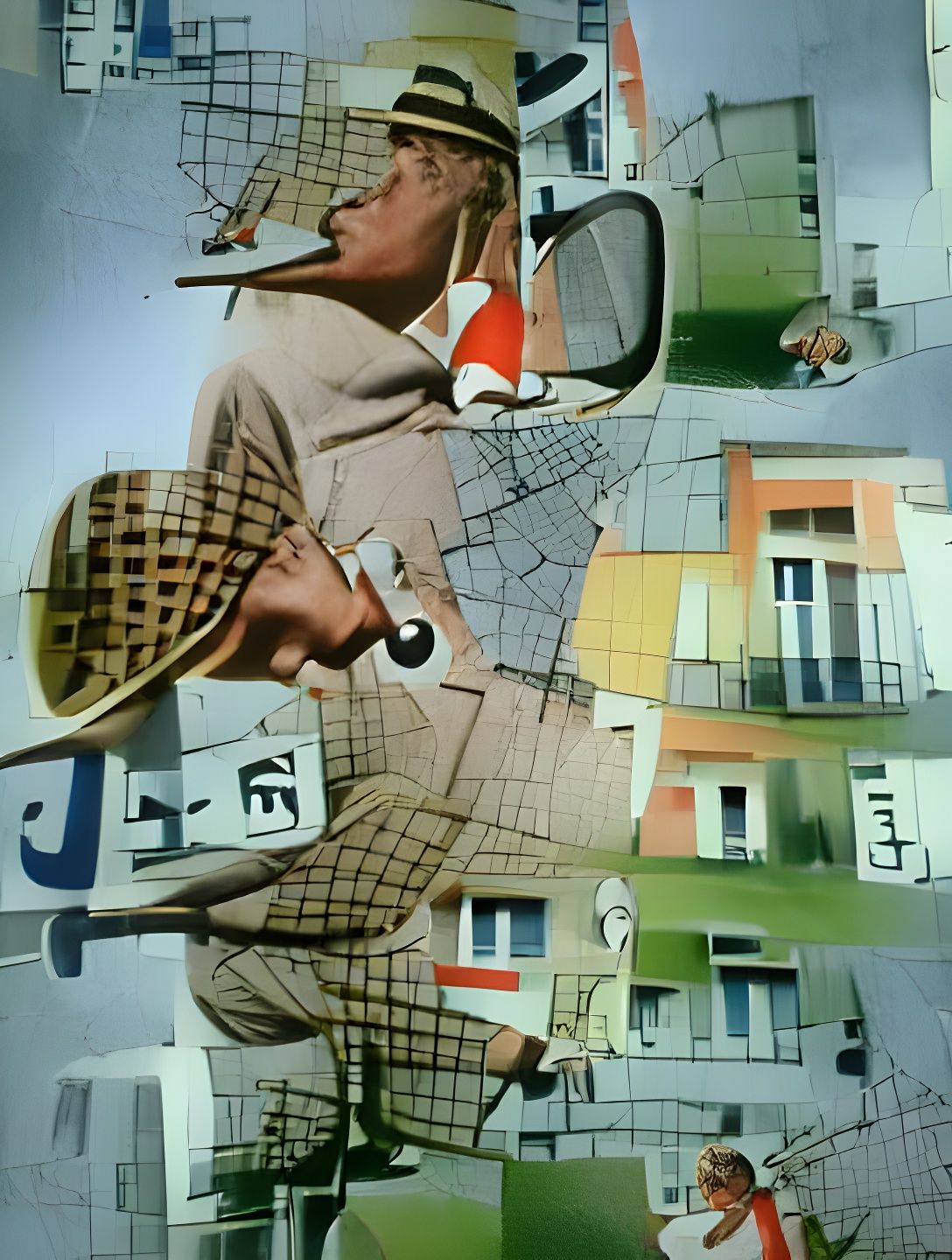 Mr. Hulot's Holiday: A Jacques Tati Inspired Scene