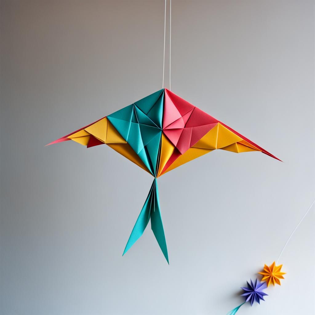 Origami Kite: A Beautiful Paper Creation