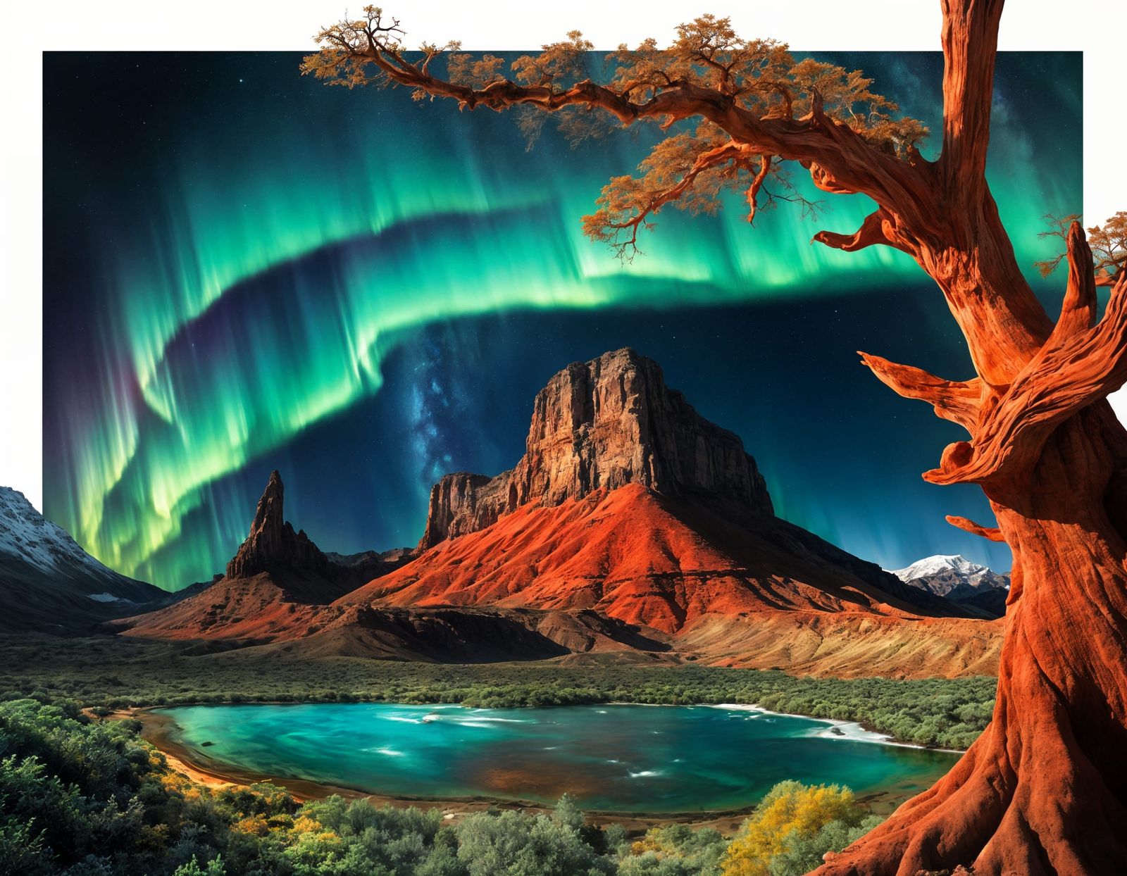 Photomosaic Masterpiece of Nature's Wonders