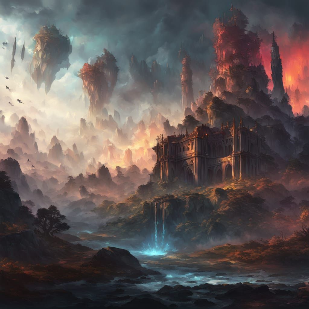 Futuristic Knights Battle Shadow Creatures in Epic Sci-Fi Ar...