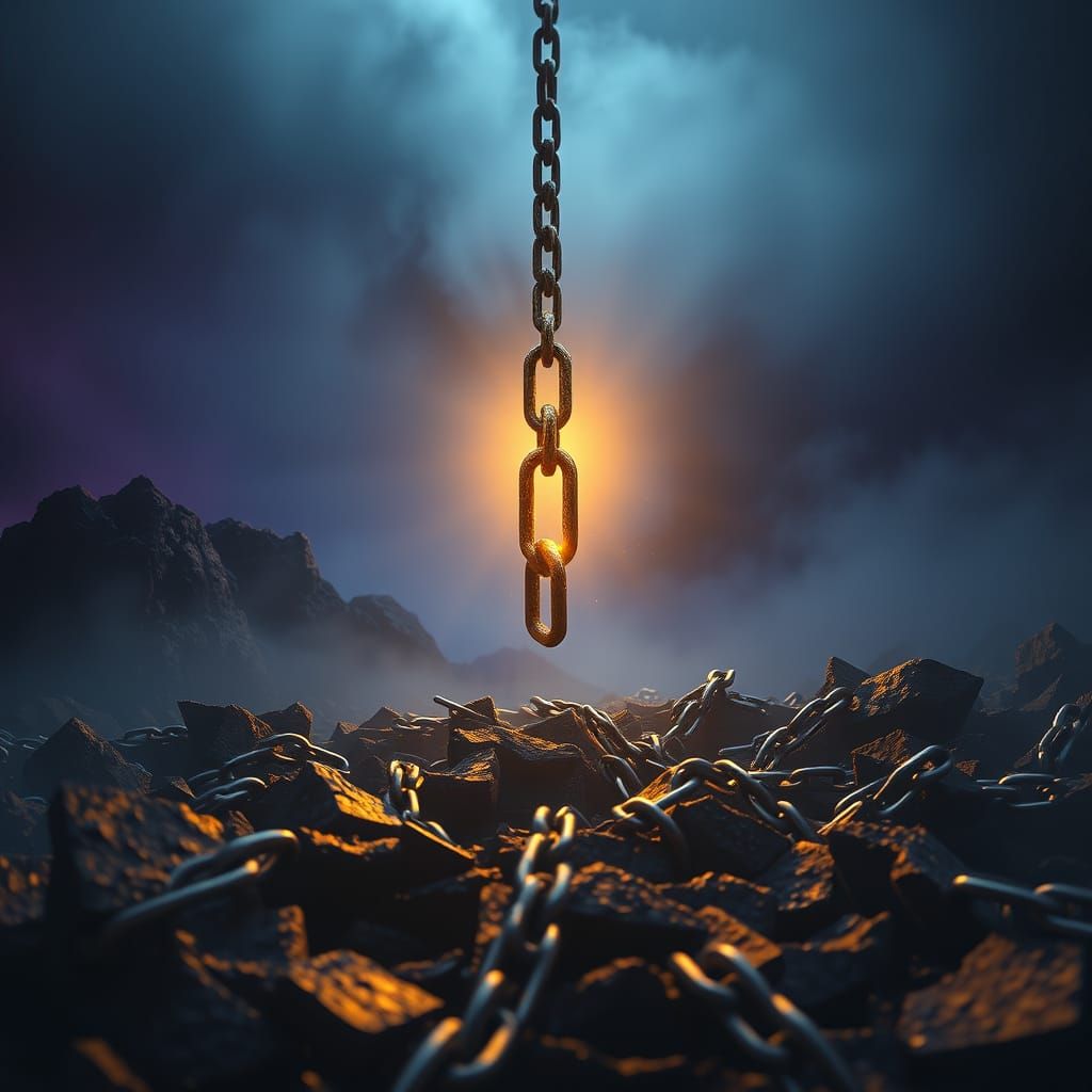 Shining Link Amidst Shattered Chains - A Beacon of Resilienc...