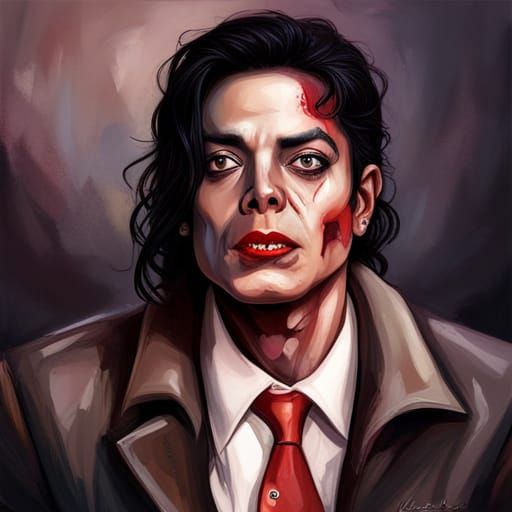 Zombie Michael Jackson Transformation