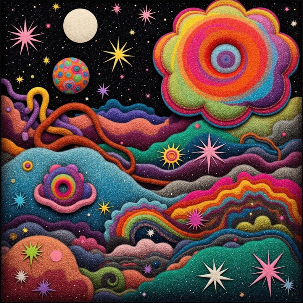 Rainbow Universe with Whimsical Machinery