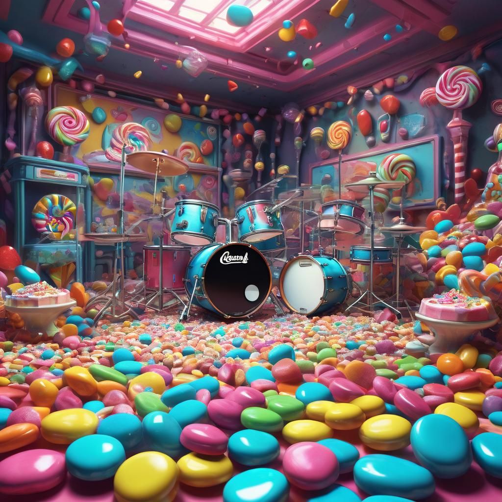 Rehearsal Room Full Of Snacks