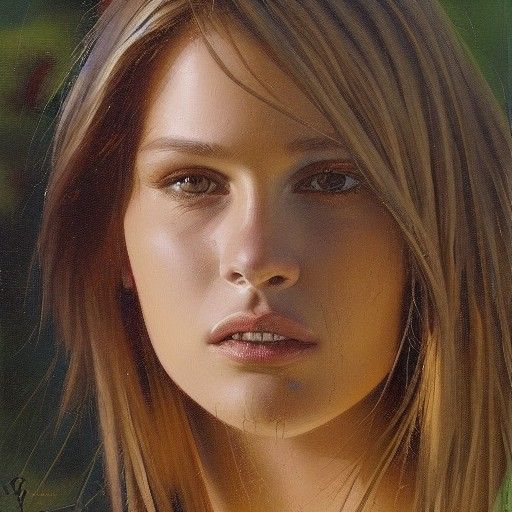 Bella: Oil Painting Portrait in Classical Style