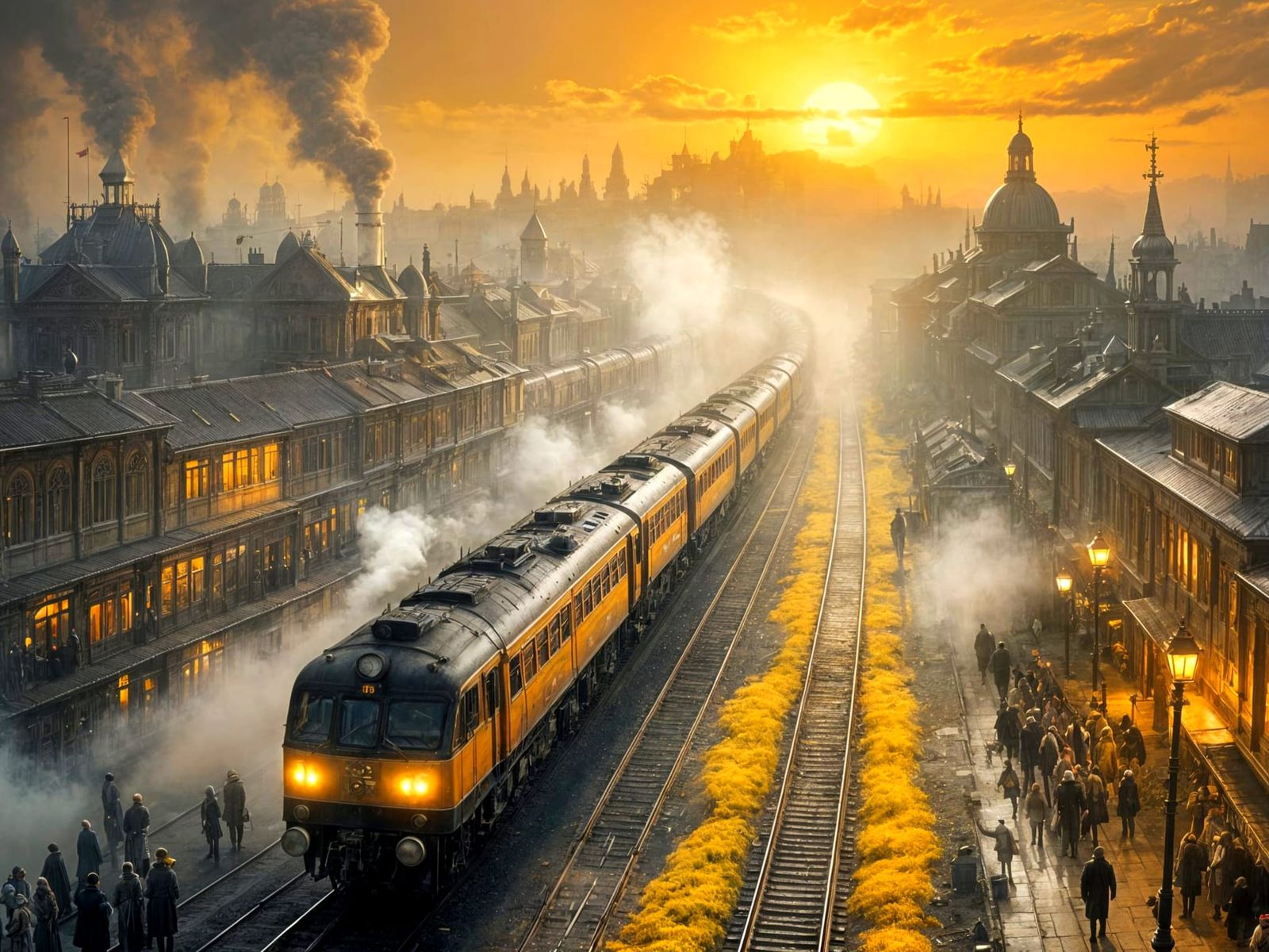 At the Station