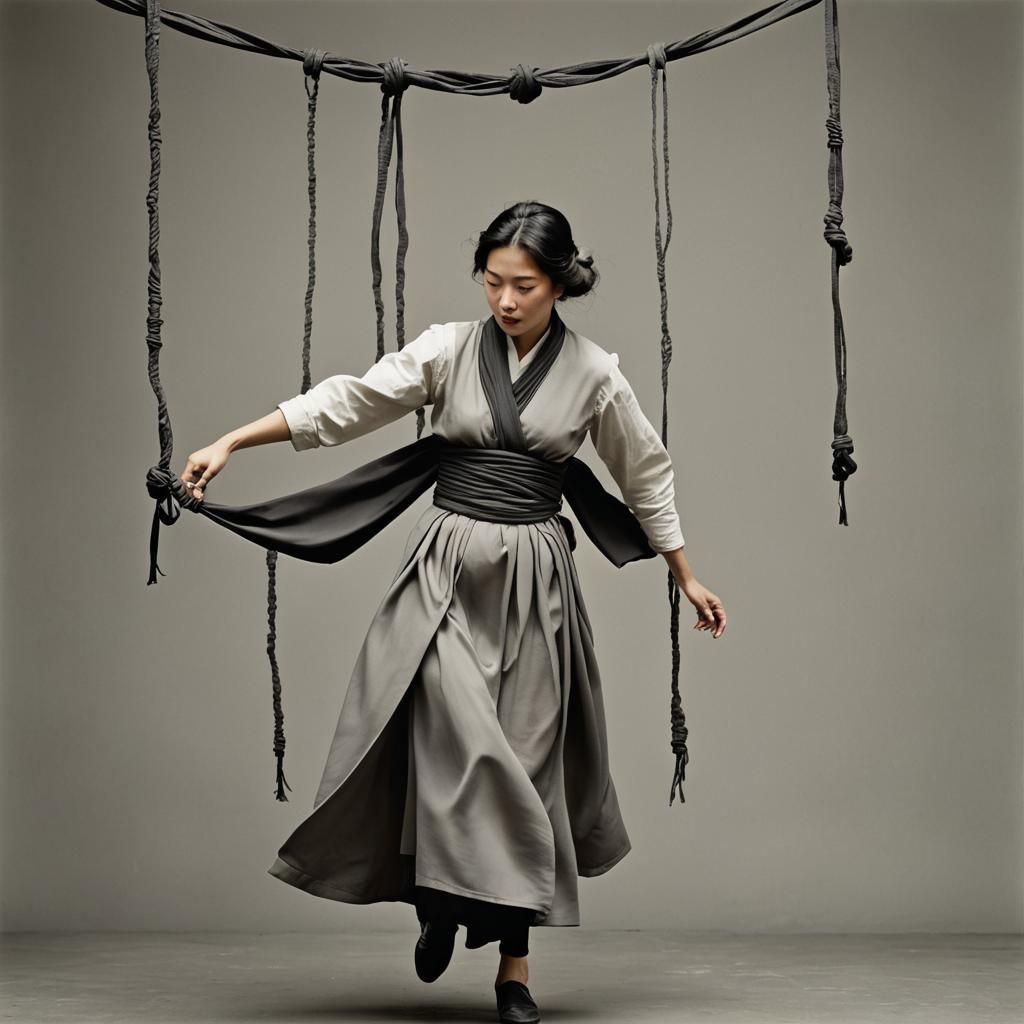 Harsh trials await a woman who desires a wasp waist