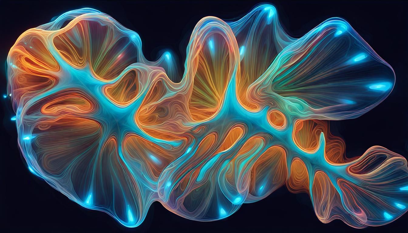 Bioluminescent Star Systems in Hyperspace Dance