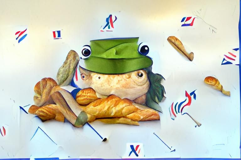 Origami Frog Judging You