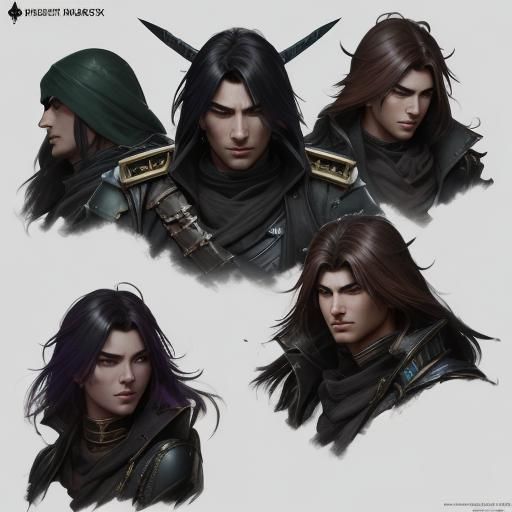 Noxian Soldier Concept Art Portrait in 8K Resolution